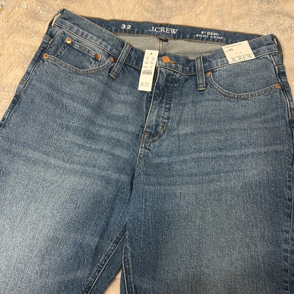 J.Crew, 9” Demi Boot Crop, Color RWA, Size 32 - Picture 3 of 3